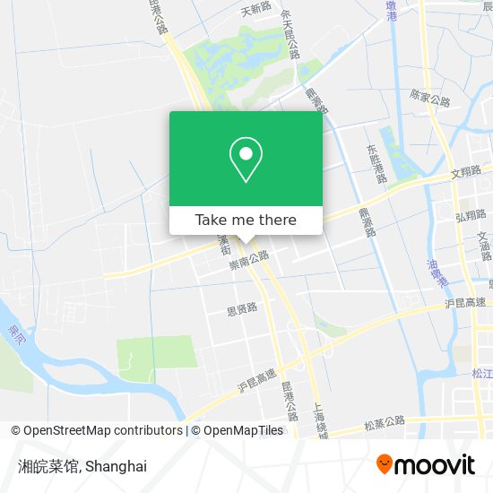 湘皖菜馆 map