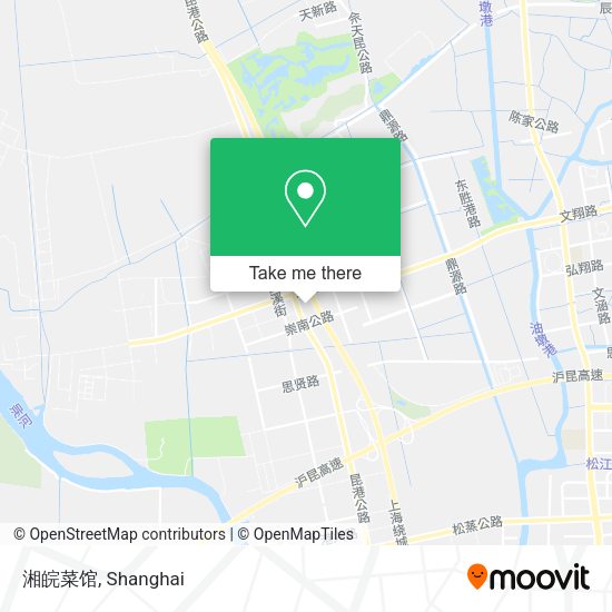 湘皖菜馆 map