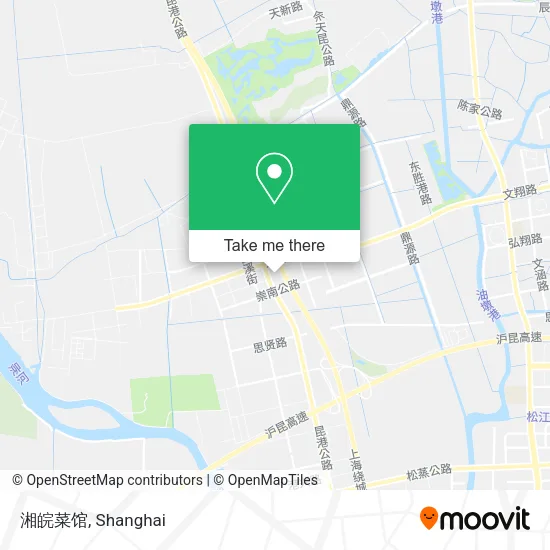 湘皖菜馆 map