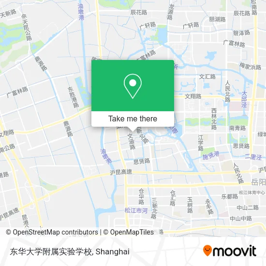 东华大学附属实验学校 map