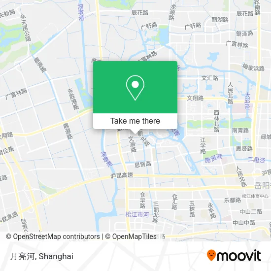 月亮河 map