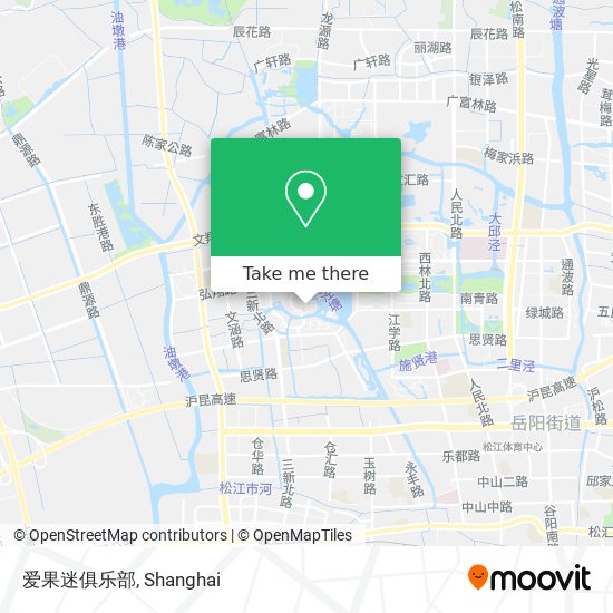 爱果迷俱乐部 map