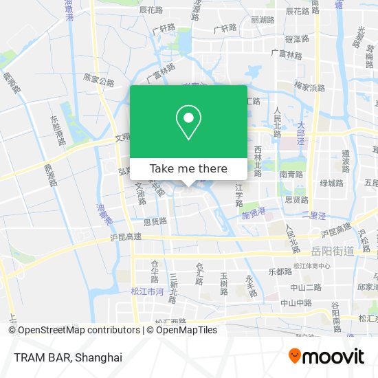 TRAM BAR map