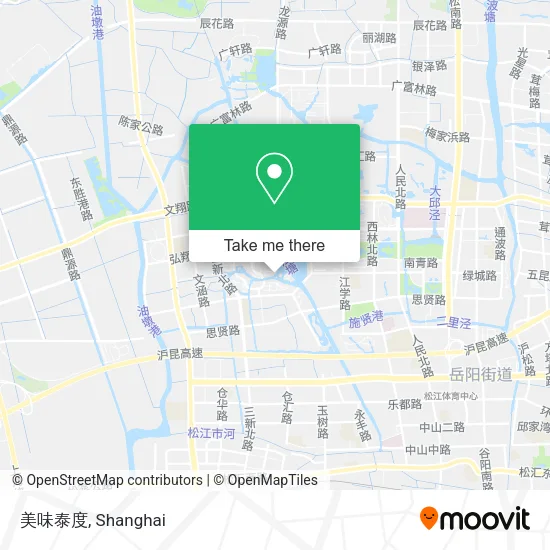 美味泰度 map