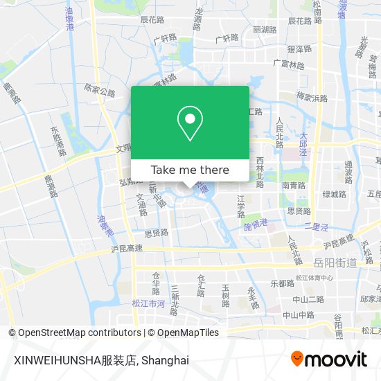 XINWEIHUNSHA服装店 map