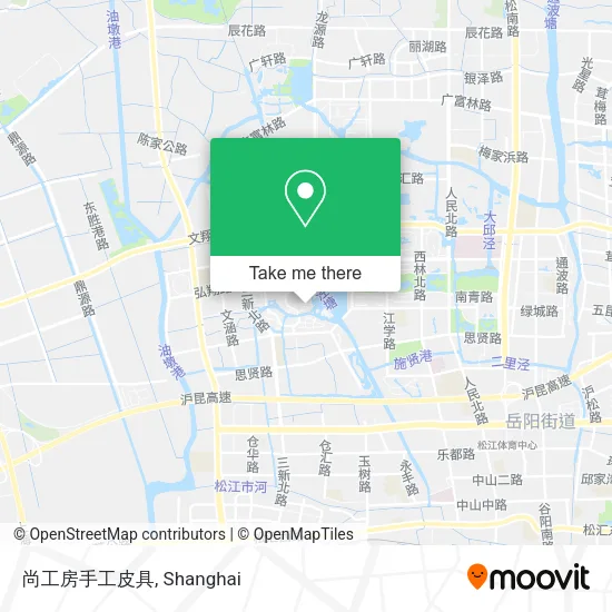 尚工房手工皮具 map