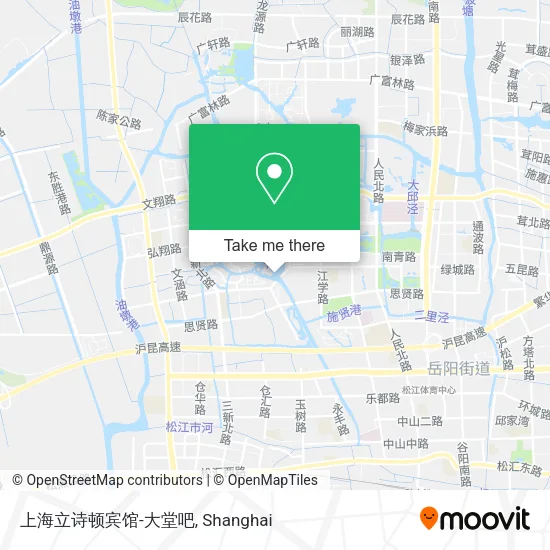 上海立诗顿宾馆-大堂吧 map