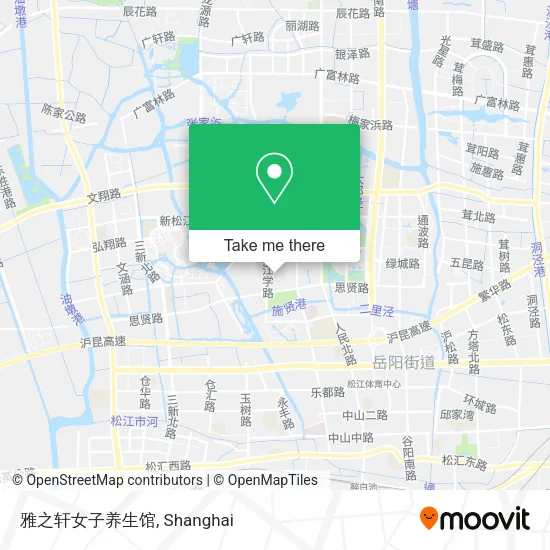 雅之轩女子养生馆 map