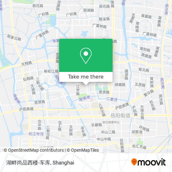 湖畔尚品西楼-车库 map