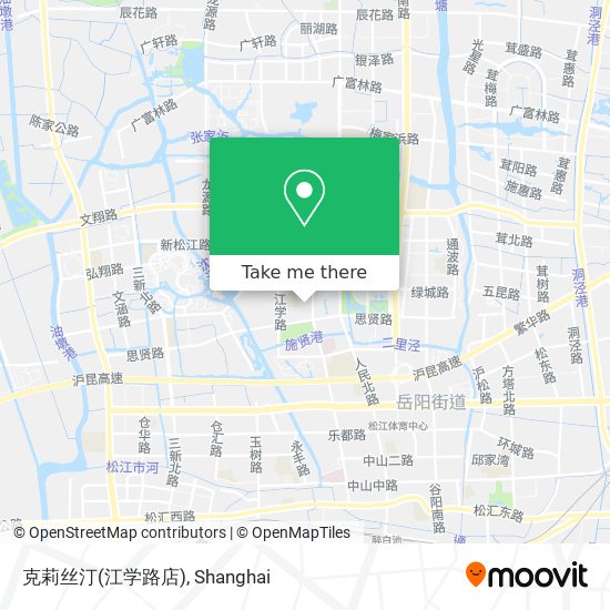 克莉丝汀(江学路店) map