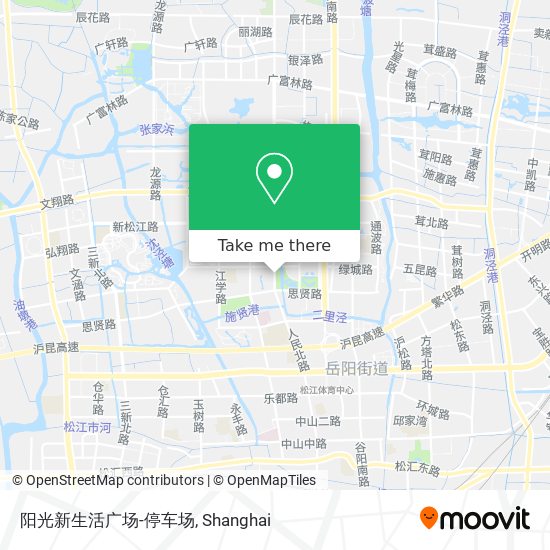 阳光新生活广场-停车场 map