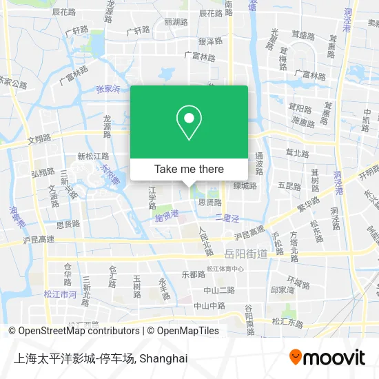 上海太平洋影城-停车场 map