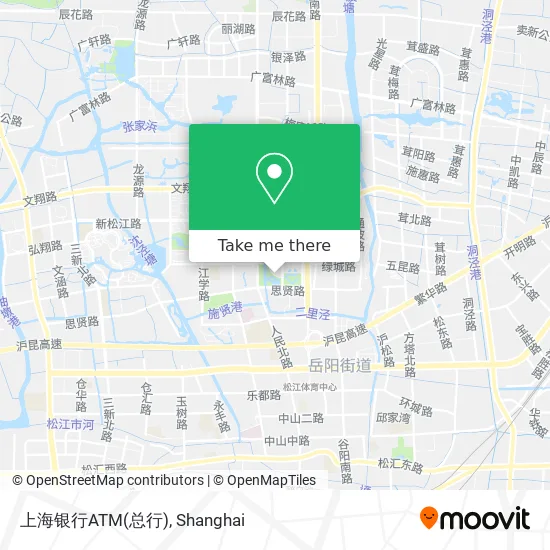 上海银行ATM(总行) map