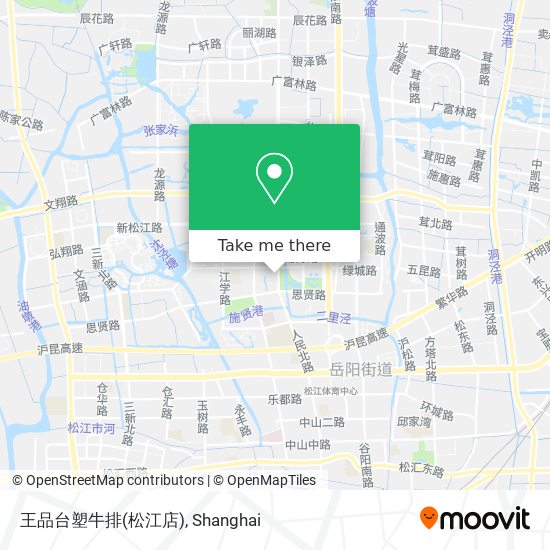 王品台塑牛排(松江店) map