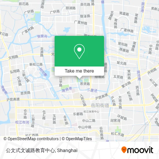 公文式文诚路教育中心 map