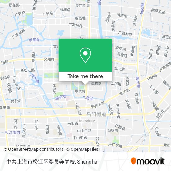 中共上海市松江区委员会党校 map