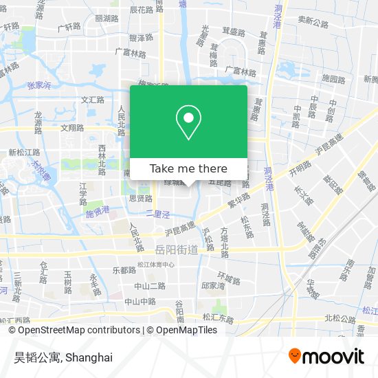 昊韬公寓 map
