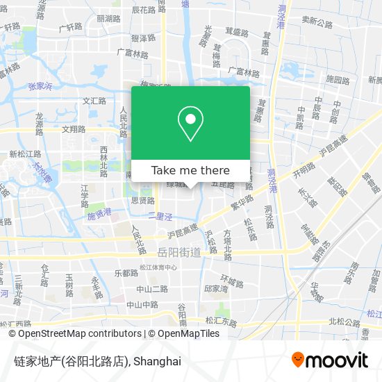 链家地产(谷阳北路店) map