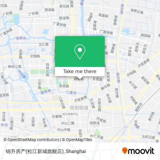 锦升房产(松江新城旗舰店) map