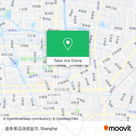 盛香果品连锁超市 map