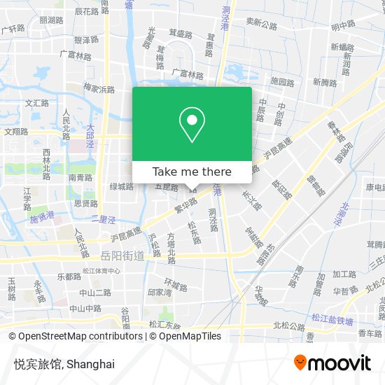 悦宾旅馆 map