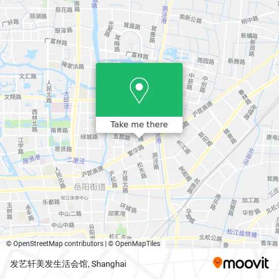 发艺轩美发生活会馆 map