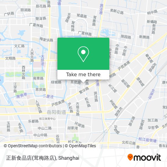 正新食品店(茸梅路店) map