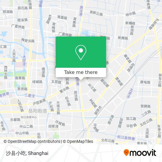 沙县小吃 map