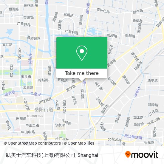 凯美士汽车科技(上海)有限公司 map