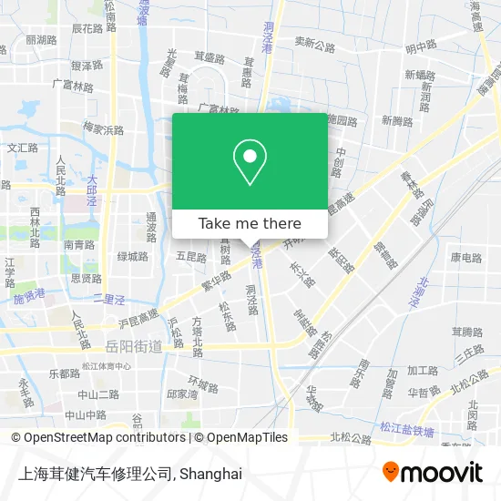 上海茸健汽车修理公司 map