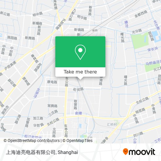 上海迪亮电器有限公司 map