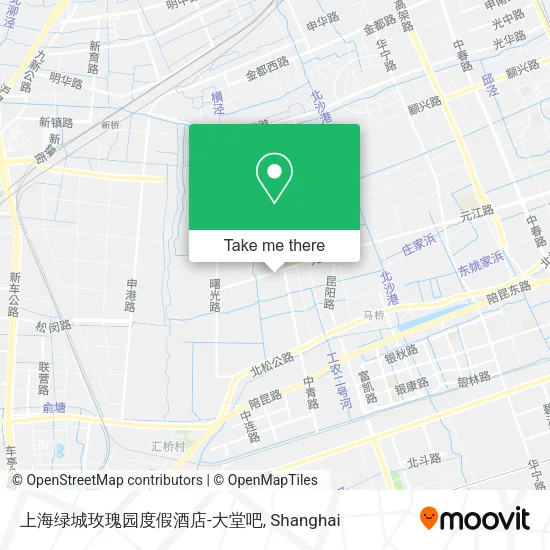 上海绿城玫瑰园度假酒店-大堂吧 map