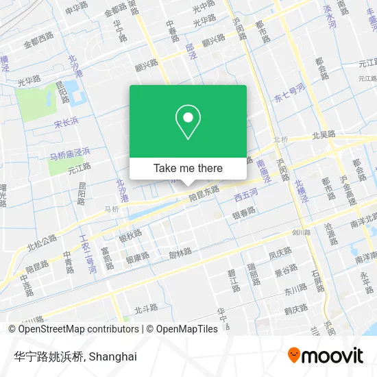 华宁路姚浜桥 map