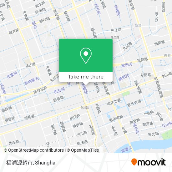 福润源超市 map