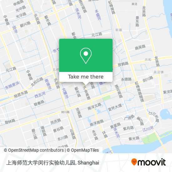 上海师范大学闵行实验幼儿园 map