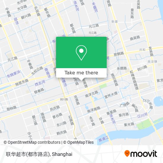 联华超市(都市路店) map