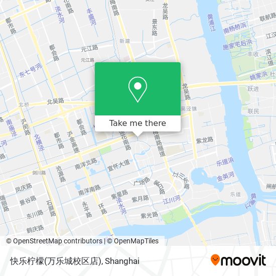 快乐柠檬(万乐城校区店) map