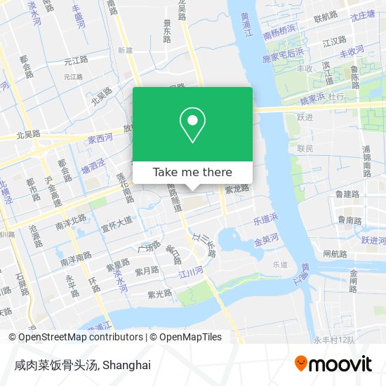 咸肉菜饭骨头汤 map