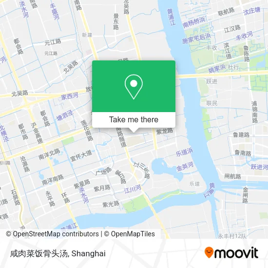 咸肉菜饭骨头汤 map