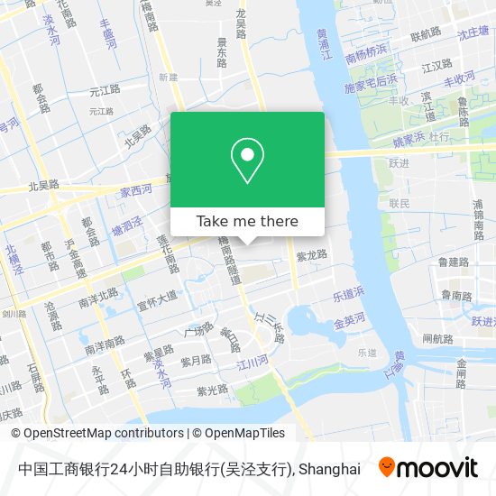 中国工商银行24小时自助银行(吴泾支行) map