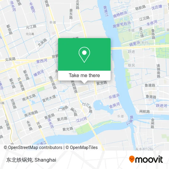 东北铁锅炖 map