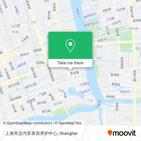 上海常达汽车美容养护中心 map