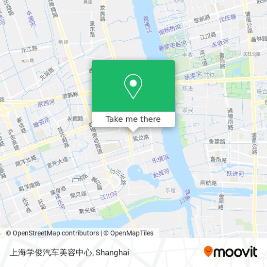 上海学俊汽车美容中心 map