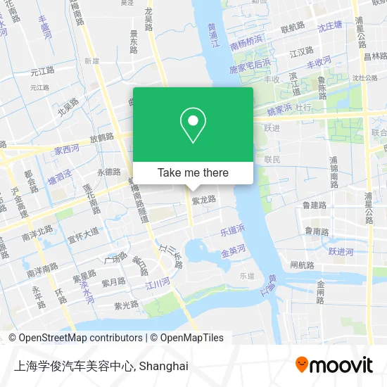 上海学俊汽车美容中心 map