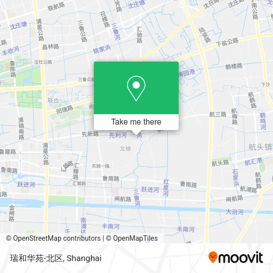 瑞和华苑-北区 map