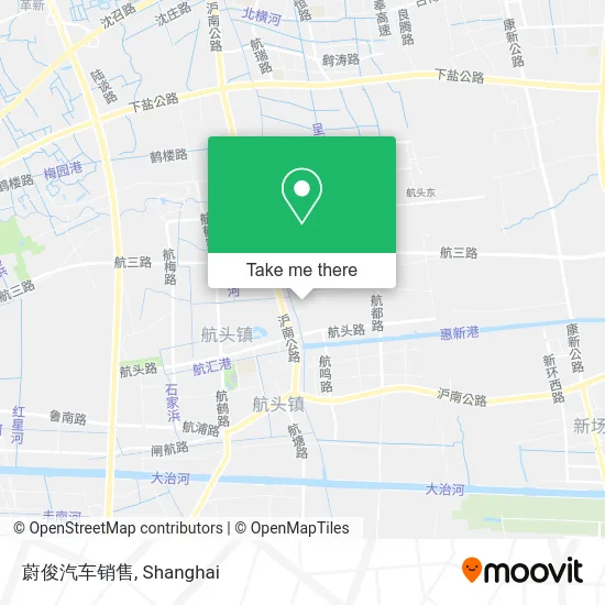 蔚俊汽车销售 map