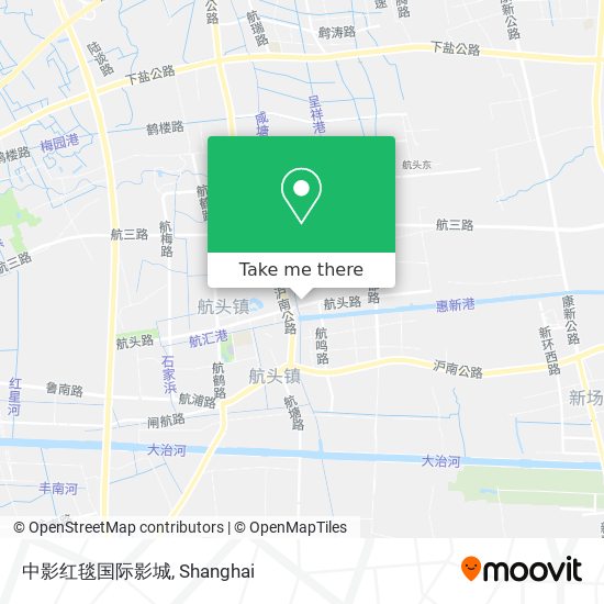 中影红毯国际影城 map