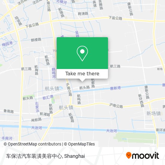 车保洁汽车装潢美容中心 map