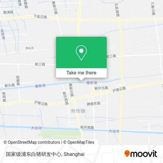 国家级浦东白猪研发中心 map
