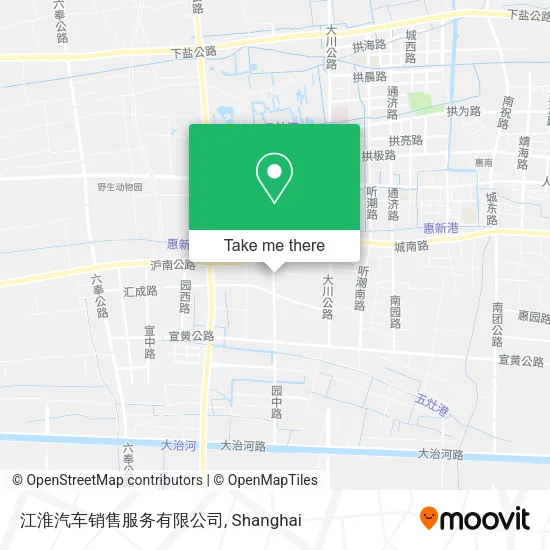 江淮汽车销售服务有限公司 map